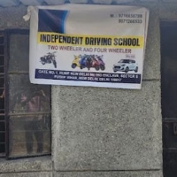 Independent Driving School Two Wheeler And Four Wheeler Company Logo by Abhimanyu Jha in New Delhi 